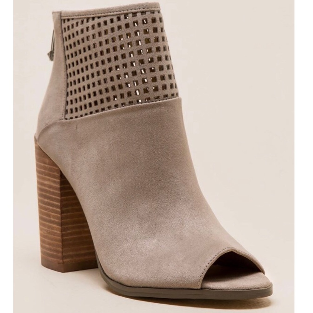 Peep-Toe Booties - image 1